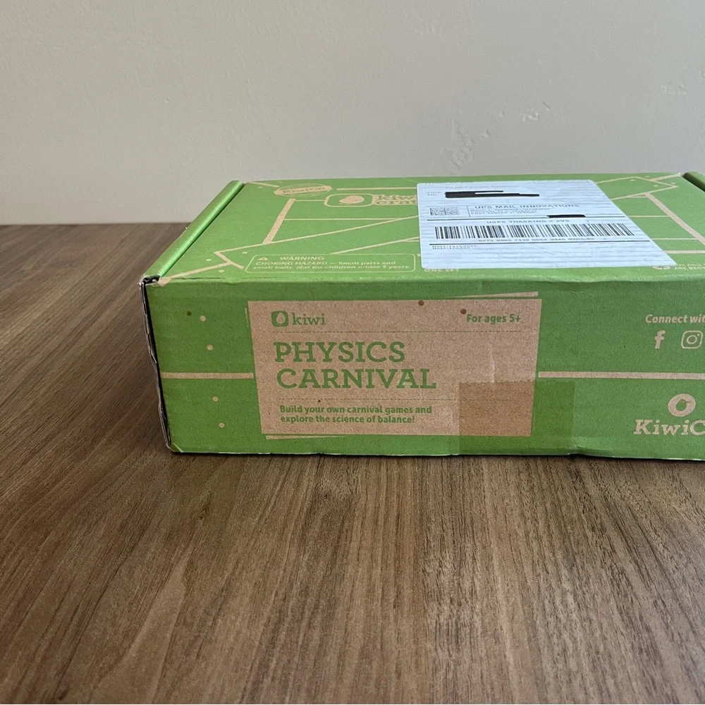 KiwiCo Physics Carnival Learning Educational Kit Ages 5+ New In Box STEM STEAM